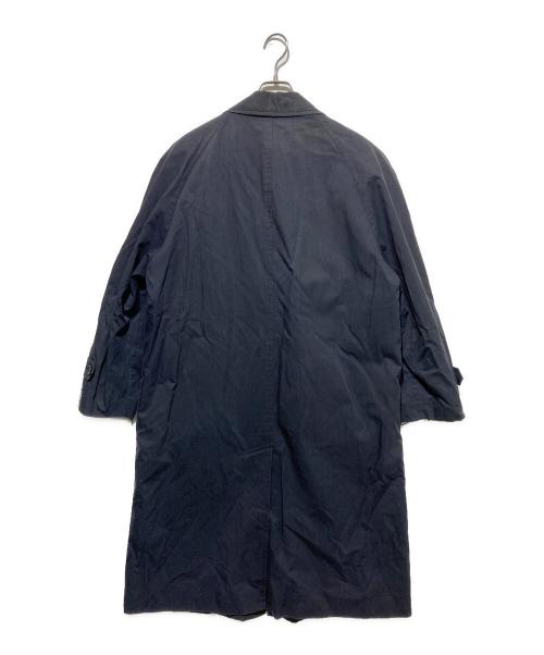 im MIYAKE DESIGN STUDIO（イッセイミヤケデザインスタジオ）im miyake design studio (イッセイミヤケデザインスタジオ) ダウンライナー付ステンカラーコート ネイビー サイズ:Mの古着・服飾アイテム