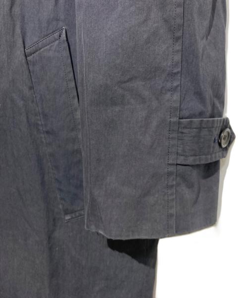 im MIYAKE DESIGN STUDIO（イッセイミヤケデザインスタジオ）im miyake design studio (イッセイミヤケデザインスタジオ) ダウンライナー付ステンカラーコート ネイビー サイズ:Mの古着・服飾アイテム