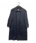 im miyake design studio（イッセイミヤケデザインスタジオ）の古着「ダウンライナー付ステンカラーコート」｜ネイビー
