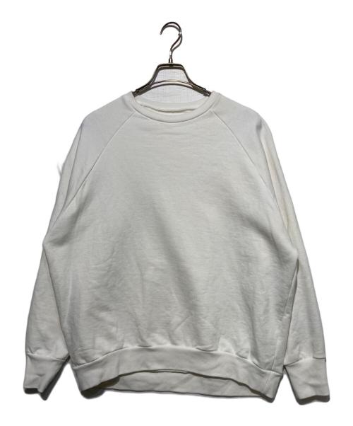 journal standard luxe（ジャーナルスタンダード ラックス）JOURNAL STANDARD LUXE (ジャーナルスタンダード ラックス) クルーネックスウェット ホワイト サイズ:freeの古着・服飾アイテム
