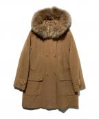 MaxMaraマックスマーラ）の古着「キャメルファーコート」｜ブラウン