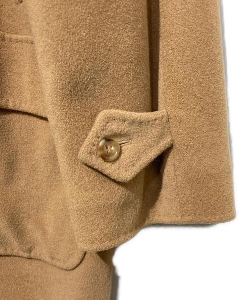 MaxMara（マックスマーラ）MaxMara (マックスマーラ) キャメルファーコート ブラウン サイズ:42の古着・服飾アイテム