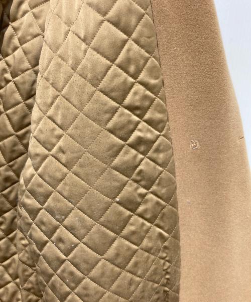 MaxMara（マックスマーラ）MaxMara (マックスマーラ) キャメルファーコート ブラウン サイズ:42の古着・服飾アイテム