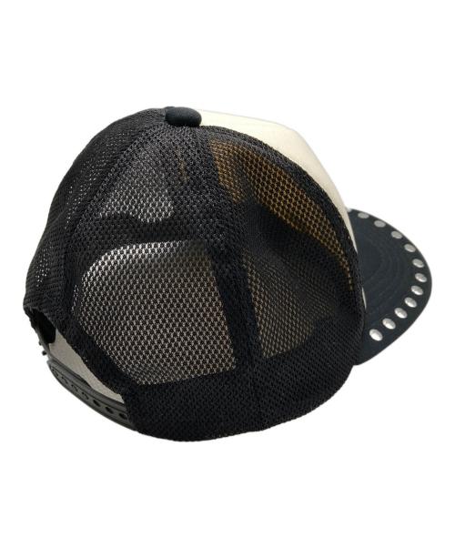 Hysteric Glamour（ヒステリックグラマー）Hysteric Glamour (ヒステリックグラマー) SEE NO EVILスタッズメッシュキャップ ブラックの古着・服飾アイテム