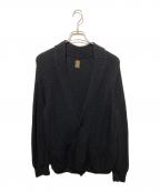 BATONERバトナ―）の古着「SIGNATURE SHAWL COLLAR CARDIGAN」｜ネイビー