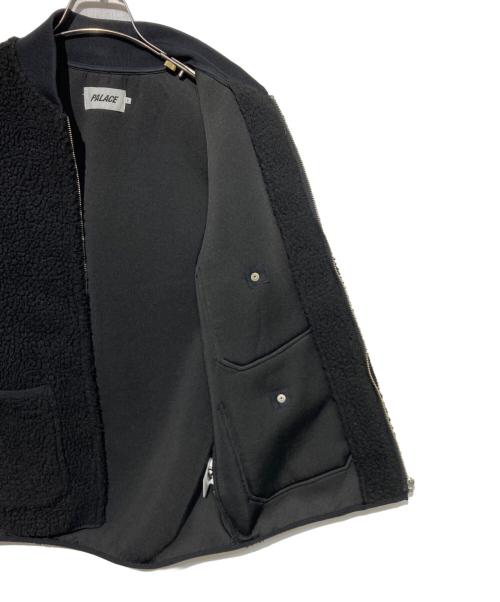 PALACE（パレス）PALACE (パレス) CHAPPING ARMS TOP フリースベスト ブラック サイズ:Sの古着・服飾アイテム