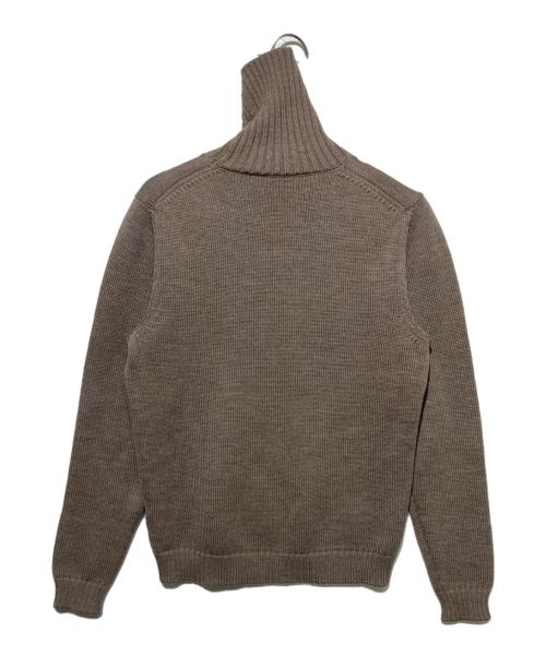 Zanone（ザノーネ）Zanone (ザノーネ) ヴァージンウール タートルネックニット ベージュ サイズ:46の古着・服飾アイテム