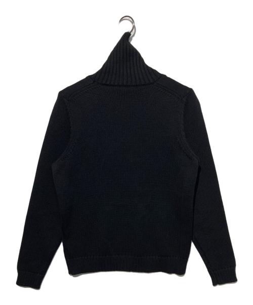Zanone（ザノーネ）Zanone (ザノーネ) ヴァージンウール タートルネックニット ブラック サイズ:46の古着・服飾アイテム