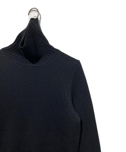 Zanone（ザノーネ）Zanone (ザノーネ) ヴァージンウール タートルネックニット ブラック サイズ:46の古着・服飾アイテム