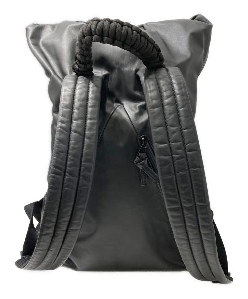 BOTTEGA VENETA（ボッテガベネタ）BOTTEGA VENETA (ボッテガベネタ) レザーバックパック ブラックの古着・服飾アイテム