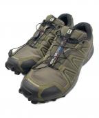 SALOMONサロモン）の古着「Speedcross 4 ローカットスニーカー」｜カーキ