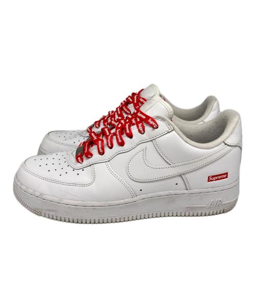 NIKE（ナイキ）NIKE (ナイキ) SUPREME (シュプリーム) AIR FORCE 1 LOW ホワイト サイズ:27cmの古着・服飾アイテム