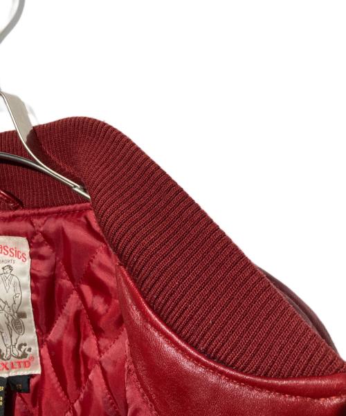 AVIREX（アヴィレックス）AVIREX (アヴィレックス) VARSITY JACKET レッド サイズ:Sの古着・服飾アイテム