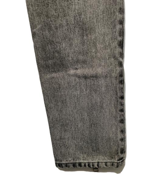 JOHN LAWRENCE SULLIVAN（ジョン ローレンス サリバン）JOHN LAWRENCE SULLIVAN (ジョン ローレンス サリバン) ブリーチデニムジップパンツ ブラック サイズ:44の古着・服飾アイテム