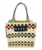 MARNIマルニ）の古着「バスケットバッグ」｜ベージュ