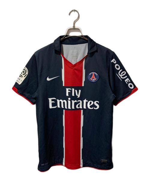 NIKE（ナイキ）NIKE (ナイキ) パリサンジェルマン MAKELELE ゲームシャツ ネイビー サイズ:Mの古着・服飾アイテム