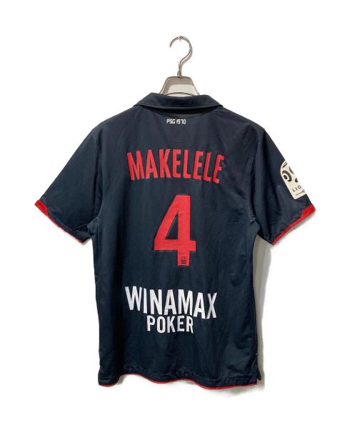 NIKE（ナイキ）NIKE (ナイキ) パリサンジェルマン MAKELELE ゲームシャツ ネイビー サイズ:Mの古着・服飾アイテム