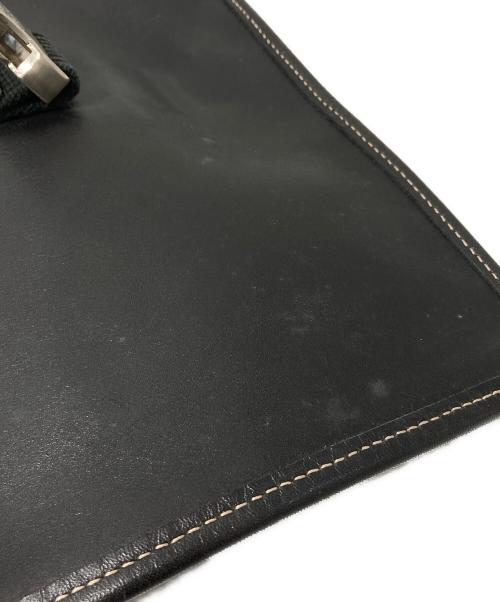 COACH（コーチ）COACH (コーチ) レザーショルダーバッグ ブラックの古着・服飾アイテム