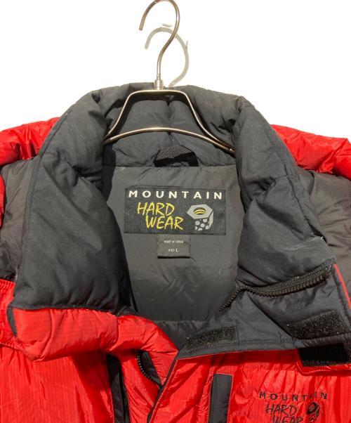MOUNTAIN HARD WEAR（マウンテンハードウェア）MOUNTAIN HARD WEAR (マウンテンハードウェア) ダウンジャケット レッド サイズ:Lの古着・服飾アイテム