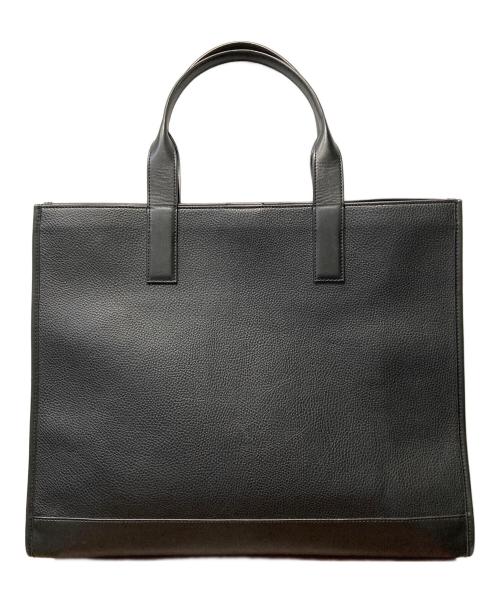 MICHAEL KORS（マイケル・コース）MICHAEL KORS (マイケル・コース) レザートートバッグ ブラックの古着・服飾アイテム