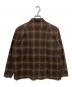 PENDLETON (ペンドルトン) コットンシャギーオープンカラーシャツ ブラウン サイズ:M：9000円