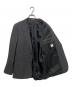 中古・古着 agnes b homme (アニエスベーオム) テーラードジャケット ブラック サイズ:52：8000円