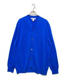 COMME des GARCONS SHIRT（コムデギャルソンシャツ）の古着「ハイゲージウールニットカーディガン」｜ブルー
