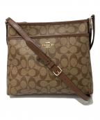 COACHコーチ）の古着「ショルダーバッグ」｜ベージュ