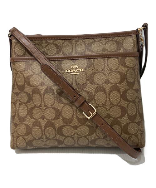 COACH（コーチ）COACH (コーチ) ショルダーバッグ ベージュの古着・服飾アイテム