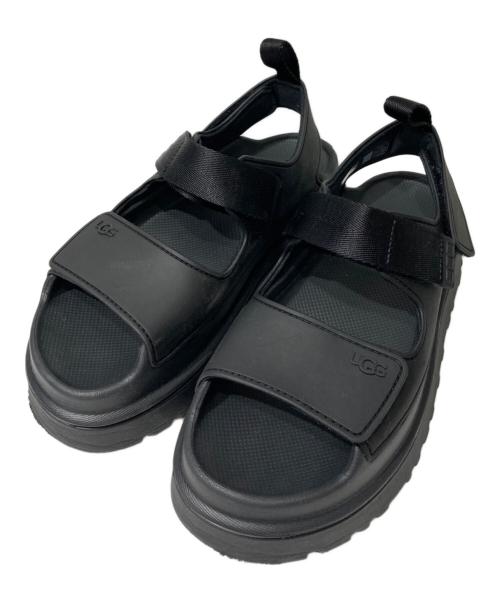UGG（アグ）UGG (アグ) GoldenGlow スポーツサンダル ブラック サイズ:24cmの古着・服飾アイテム