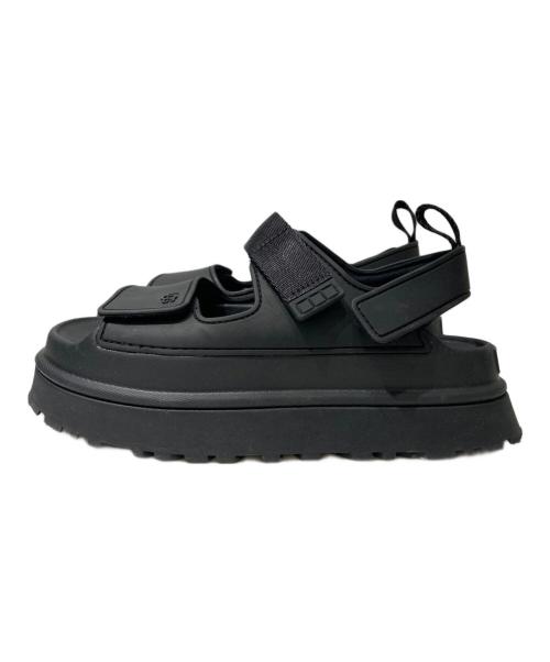 UGG（アグ）UGG (アグ) GoldenGlow スポーツサンダル ブラック サイズ:24cmの古着・服飾アイテム