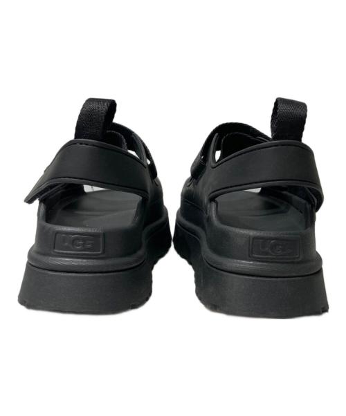 UGG（アグ）UGG (アグ) GoldenGlow スポーツサンダル ブラック サイズ:24cmの古着・服飾アイテム