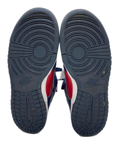 NIKE SB（ナイキエスビー）NIKE SB (ナイキエスビー) Supreme (シュプリーム) DUNK HIGH OG ハイカットスニーカー レッド×ネイビー サイズ:26.5cmの古着・服飾アイテム