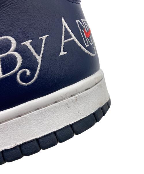 NIKE SB（ナイキエスビー）NIKE SB (ナイキエスビー) Supreme (シュプリーム) DUNK HIGH OG ハイカットスニーカー レッド×ネイビー サイズ:26.5cmの古着・服飾アイテム