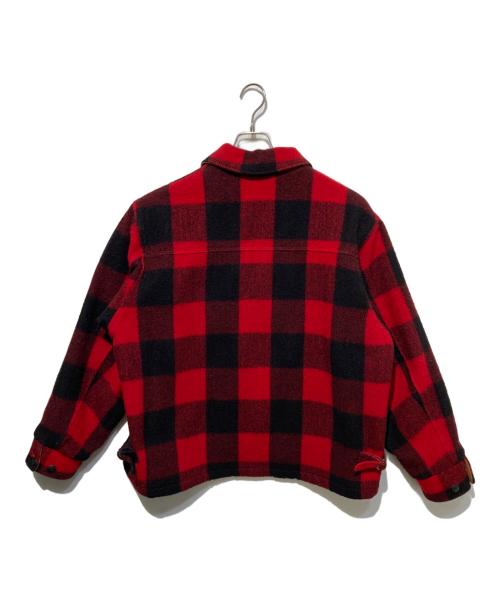 WOOLRICH（ウールリッチ）WOOLRICH (ウールリッチ) ジップアップジャケット レッド サイズ:Mの古着・服飾アイテム