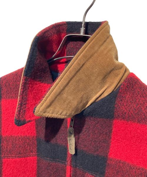 WOOLRICH（ウールリッチ）WOOLRICH (ウールリッチ) ジップアップジャケット レッド サイズ:Mの古着・服飾アイテム