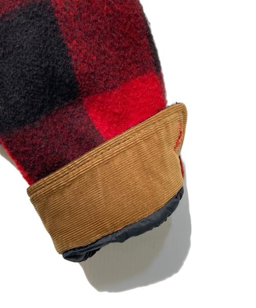 WOOLRICH（ウールリッチ）WOOLRICH (ウールリッチ) ジップアップジャケット レッド サイズ:Mの古着・服飾アイテム