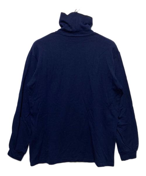 Yohji Yamamoto pour homme（ヨウジヤマモト プールオム）Yohji Yamamoto pour homme (ヨウジヤマモト プールオム) ウールタートルネックカットソー ネイビー サイズ:Mの古着・服飾アイテム