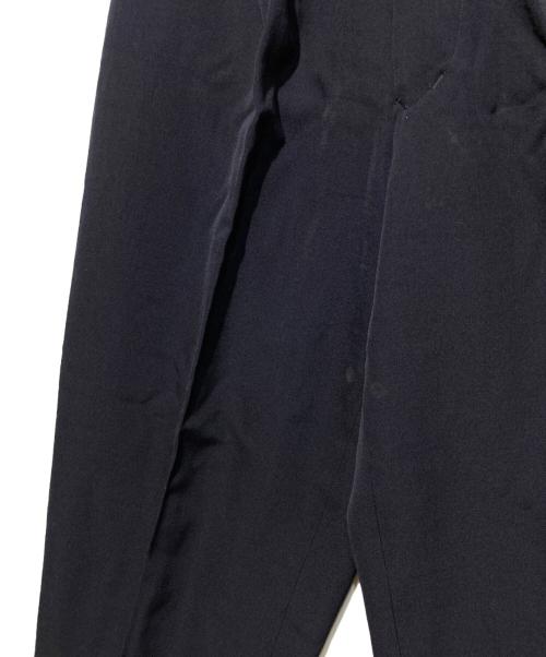 Yohji Yamamoto pour homme（ヨウジヤマモト プールオム）Yohji Yamamoto pour homme (ヨウジヤマモト プールオム) 80s ウールギャバスラックス ネイビー サイズ:Sの古着・服飾アイテム