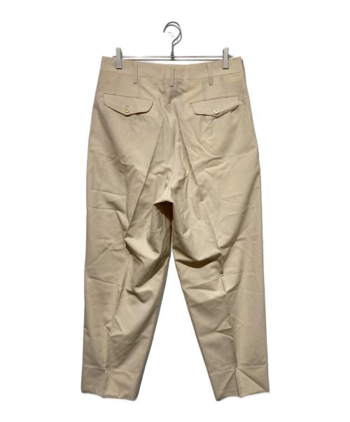 Yohji Yamamoto pour homme（ヨウジヤマモト プールオム）Yohji Yamamoto pour homme (ヨウジヤマモト プールオム) 80s タックワイドスラックス ベージュ サイズ:Sの古着・服飾アイテム