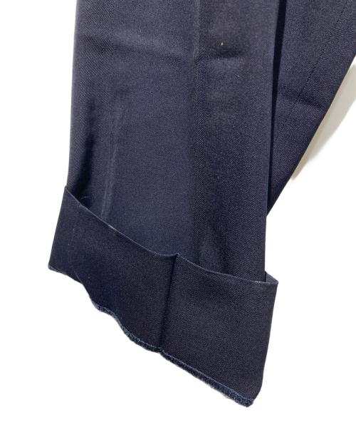 Yohji Yamamoto pour homme（ヨウジヤマモト プールオム）Yohji Yamamoto pour homme (ヨウジヤマモト プールオム) 80s ワイドタックスラックス ネイビー サイズ:Sの古着・服飾アイテム