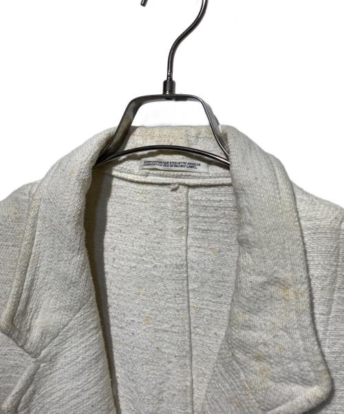 Yohji Yamamoto pour homme（ヨウジヤマモト プールオム）Yohji Yamamoto pour homme (ヨウジヤマモト プールオム) パイルテーラードジャケット ホワイト サイズ:Mの古着・服飾アイテム