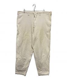 Yohji Yamamoto pour homme（ヨウジヤマモト プールオム）の古着「コットンワイドパンツ」｜ホワイト