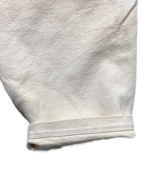 Yohji Yamamoto pour homme（ヨウジヤマモト プールオム）Yohji Yamamoto pour homme (ヨウジヤマモト プールオム) コットンワイドパンツ ホワイト サイズ:Mの古着・服飾アイテム