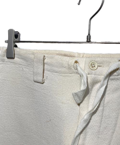 Yohji Yamamoto pour homme（ヨウジヤマモト プールオム）Yohji Yamamoto pour homme (ヨウジヤマモト プールオム) コットンワイドパンツ ホワイト サイズ:Mの古着・服飾アイテム