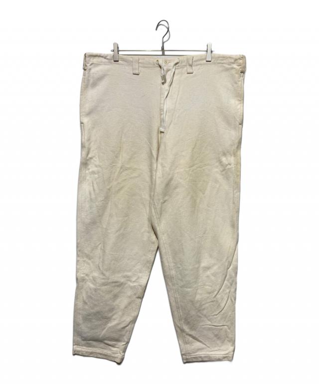Yohji Yamamoto Pour Homme, Yohji Yamamoto pour homme コットンワイドパンツ ホワイト