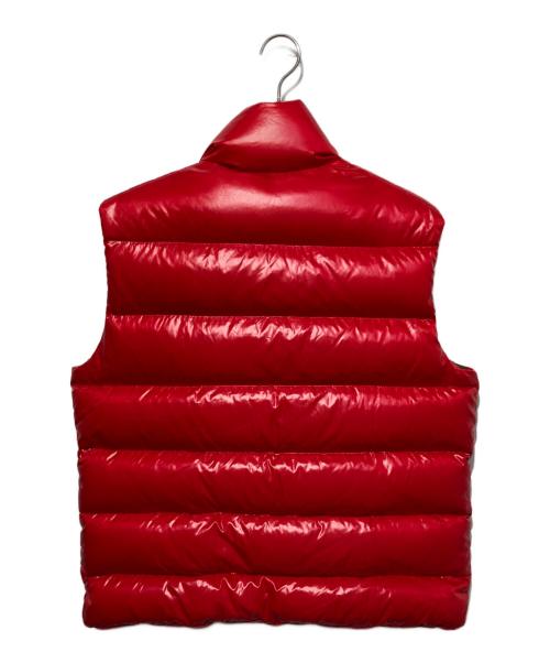 MONCLER（モンクレール）MONCLER (モンクレール) TIB GILET  ダウンベスト レッド サイズ:4の古着・服飾アイテム