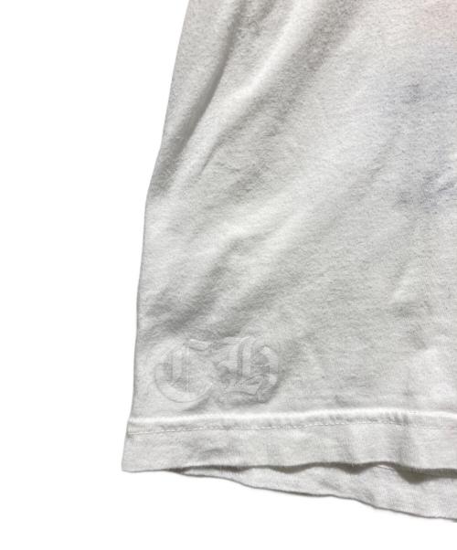 CHROME HEARTS（クロムハーツ）CHROME HEARTS (クロムハーツ) マルチセメタリークロス Tシャツ ホワイト サイズ:Mの古着・服飾アイテム