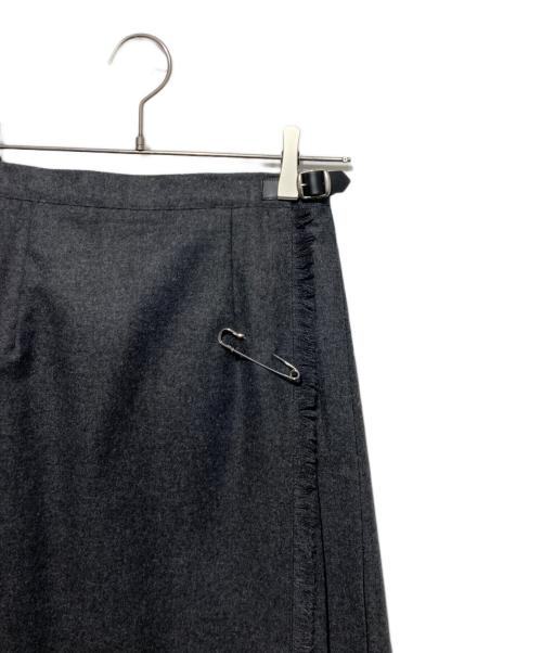 O'NEIL OF DUBLIN（オニールオブダブリン）O'NEIL OF DUBLIN (オニールオブダブリン) EASY REGULAR SKIRT グレー サイズ:8の古着・服飾アイテム