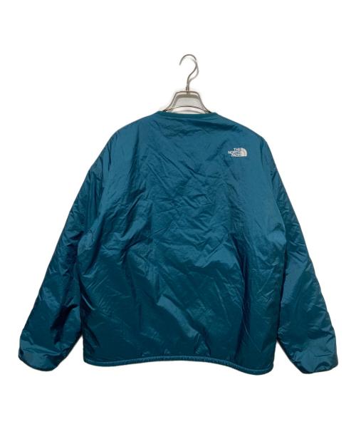 THE NORTH FACE（ザ ノース フェイス）THE NORTH FACE (ザ ノース フェイス) リバーシブルエクストリームパイルカーディガン グリーン×パープル サイズ:XLの古着・服飾アイテム